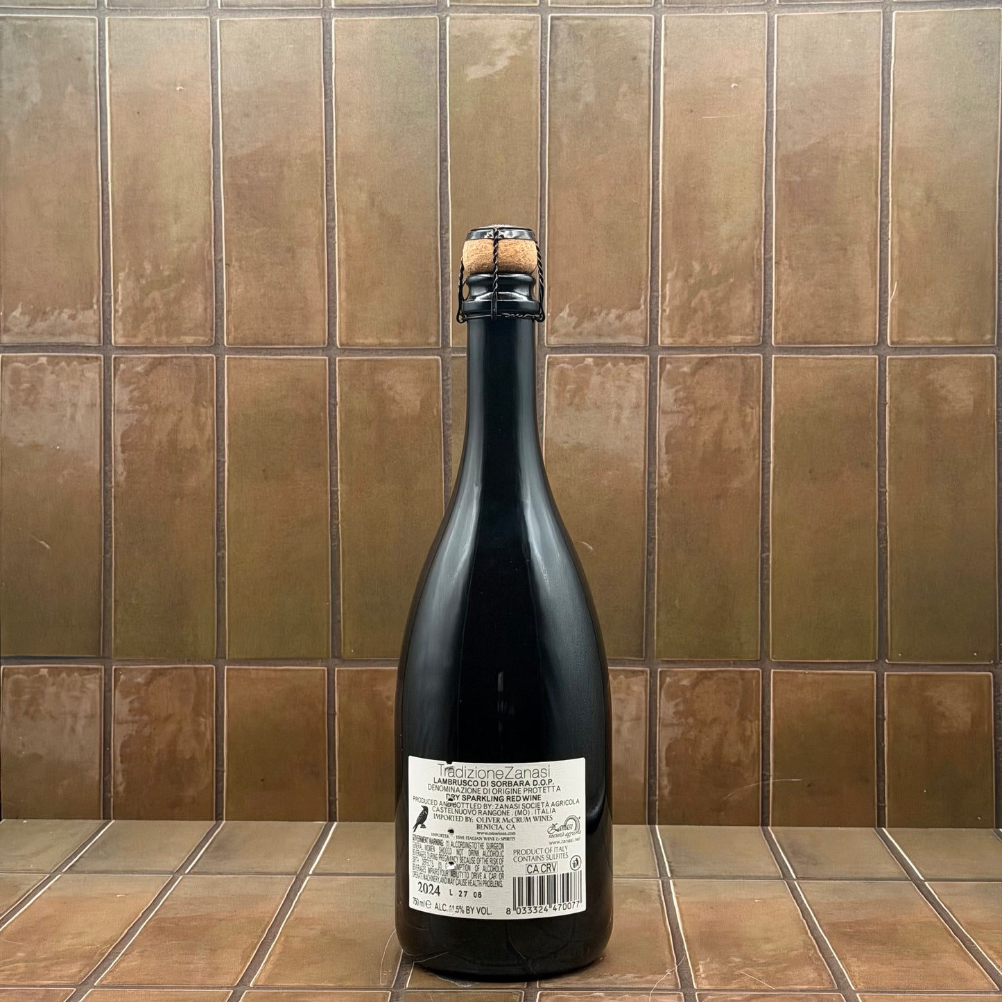 Zanasi, Lambrusco di Sorbara, Emilia-Romagna, Italy 2024