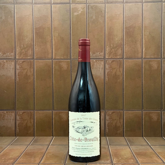 Chanrion, Cote-du-Brouilly, Beaujolais, France, Gamay 2017