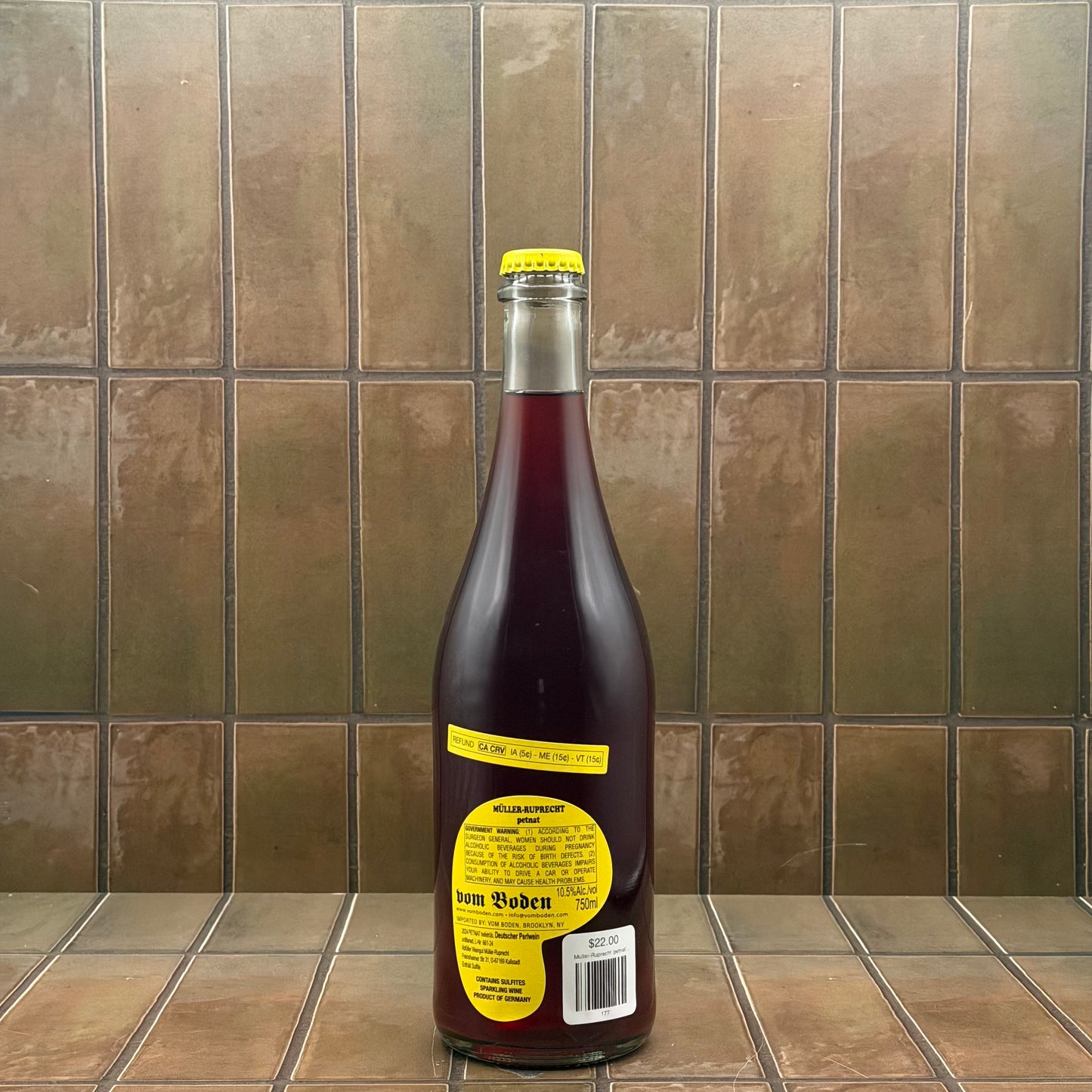 Muller-Ruprecht 'petnat', Pfalz, Germany, Dornfelder 2024