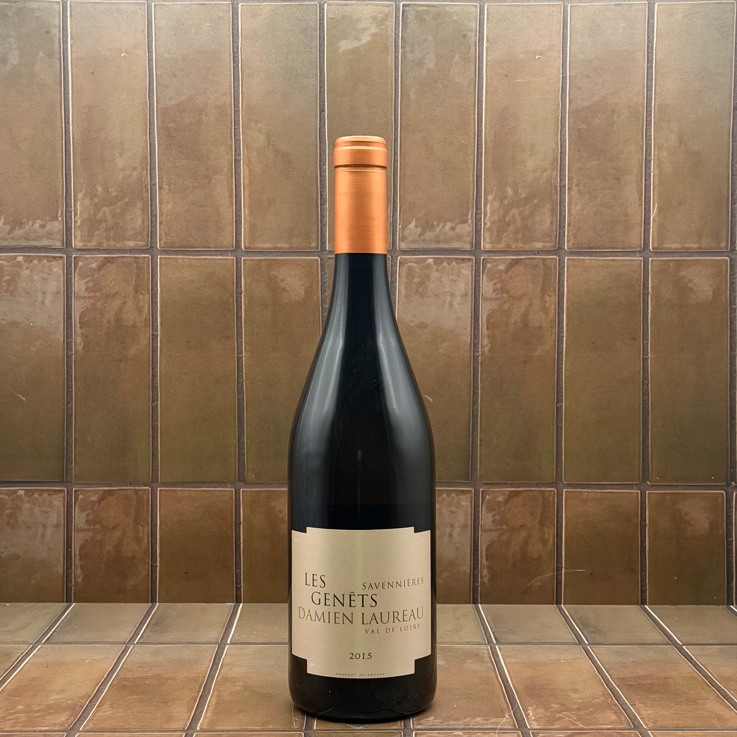 Damien Laureau, 'Les Genets' Savennieres, Loire Valley, France, Chenin Blanc 2015