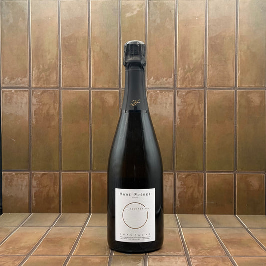 Hure Freres, 'Invitation,' Champagne Brut, France, Pinot Noir Blend 2021
