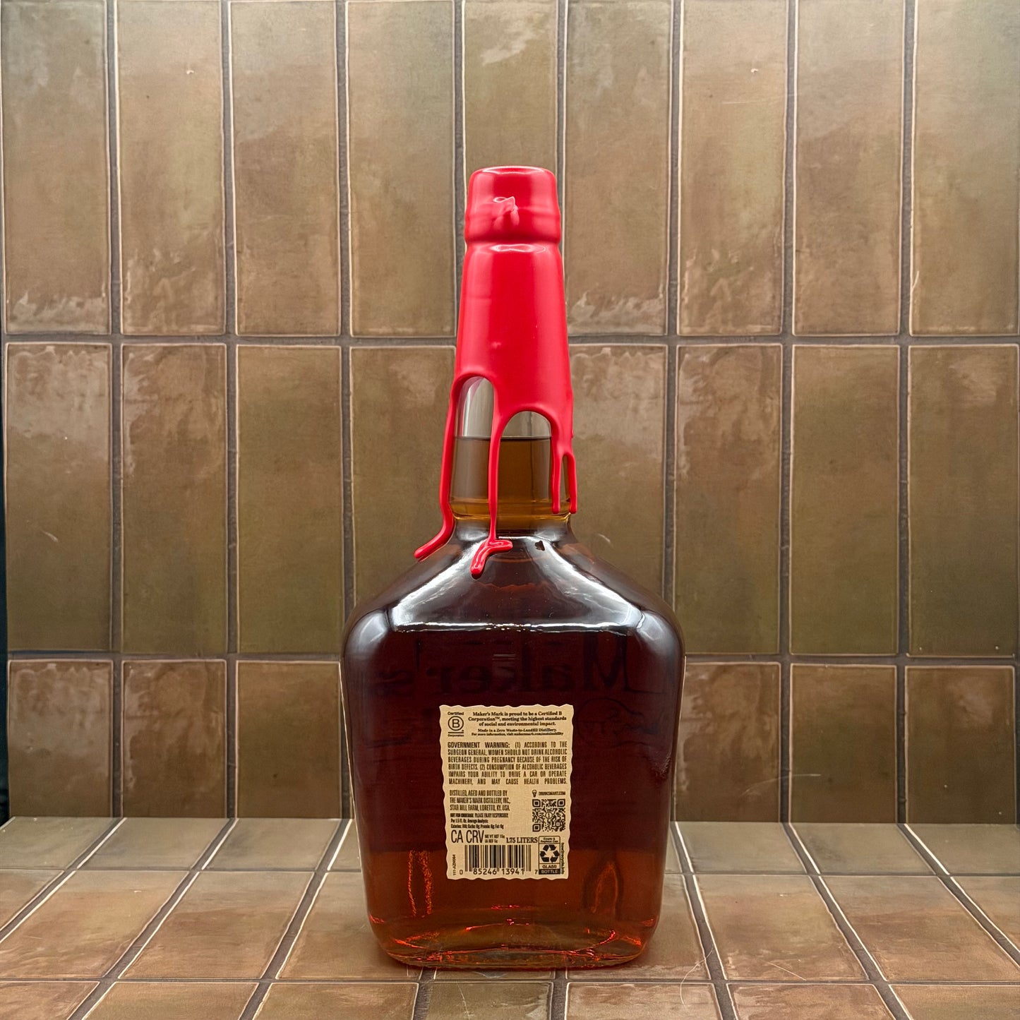 Maker's Mark Kentucky Straight Bourbon Whiskey, 1.75L