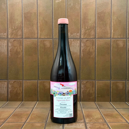 Podere Le Ripi, 'Cappuccetto Rosa'', Tuscany, Italy, Sangiovese 2024