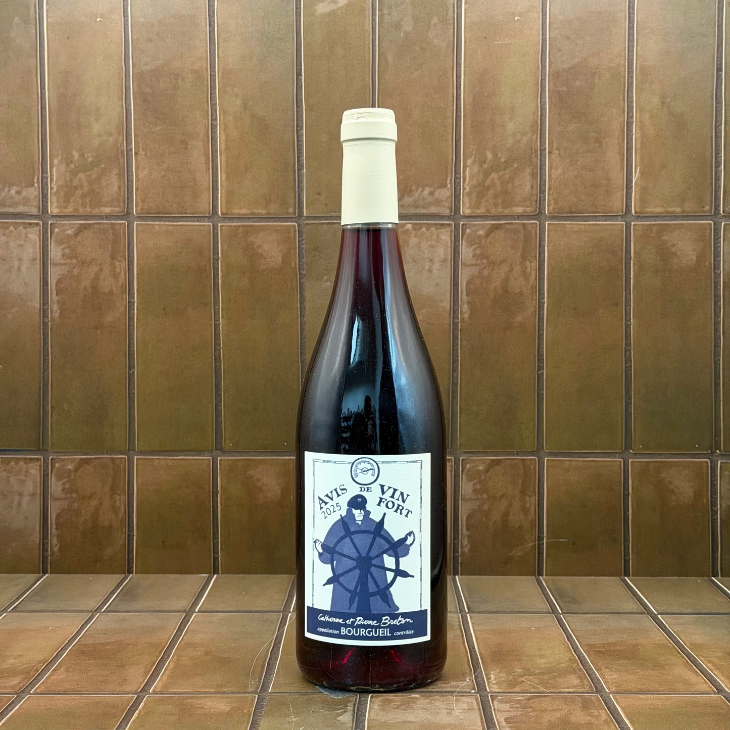 C & P Breton, 'Avis de Vin Fort', Bourgueil, France, Cabernet Franc 2025