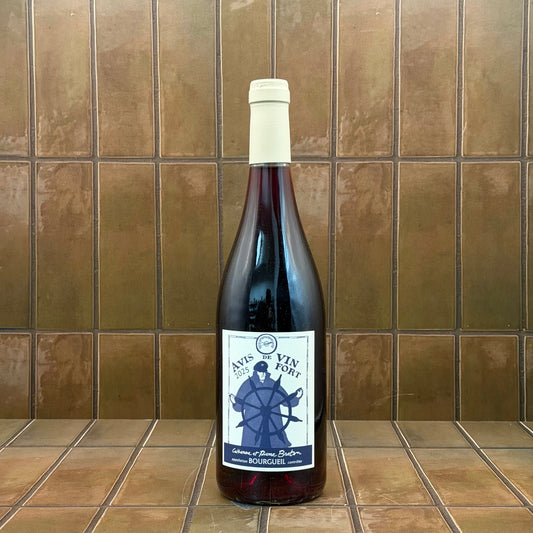 C & P Breton, 'Avis de Vin Fort', Bourgueil, France, Cabernet Franc 2025