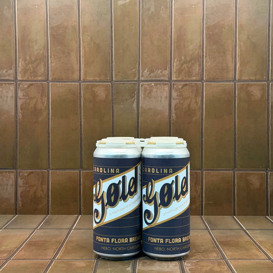 Fonta Flora, Carolina Gold Rice Lager, 4 pack
