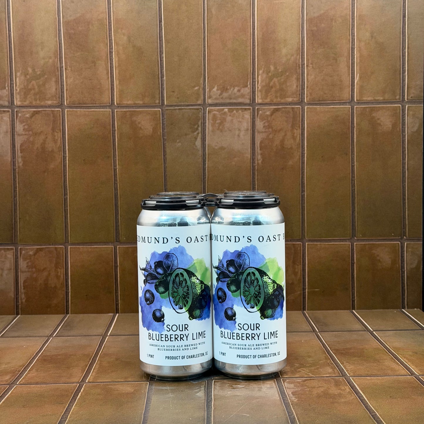Edmund's Oast Blueberry Lime Sour, 4 pack