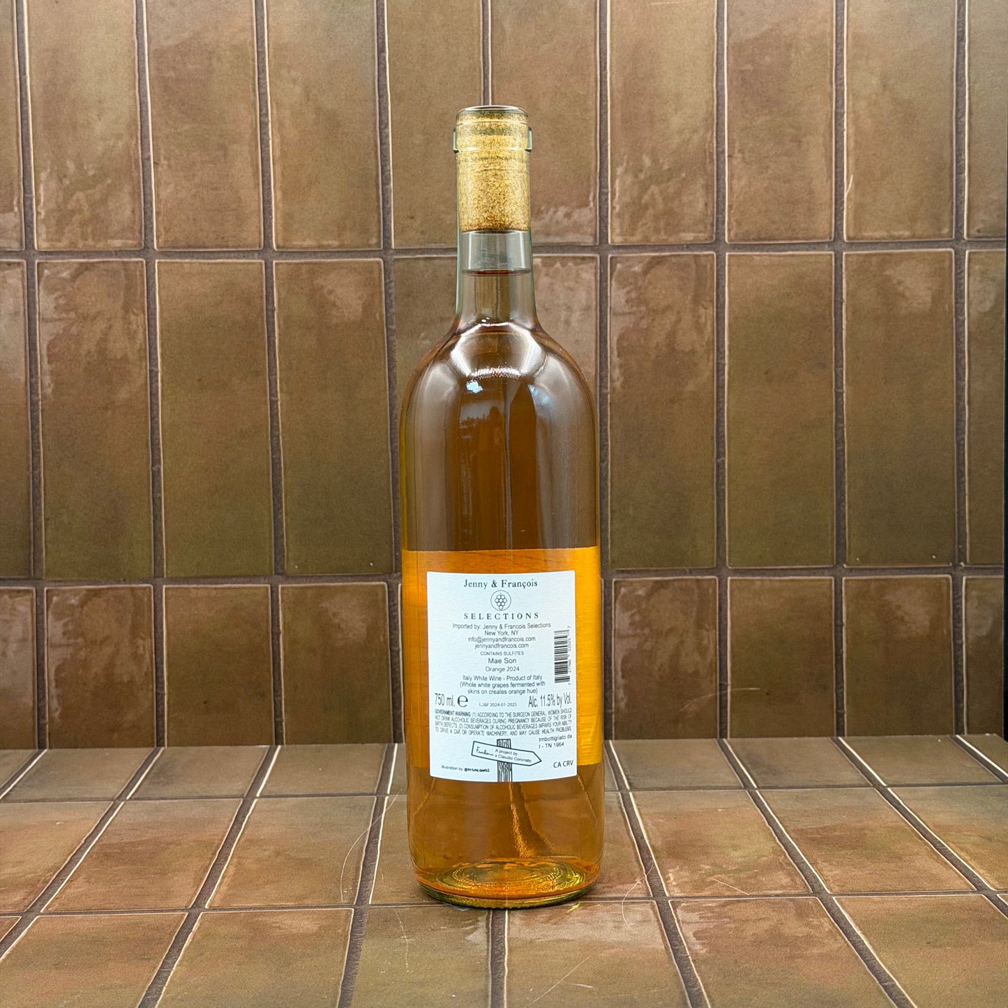 Mae Son Vino, 'Orange', Alto Adige, Italy, Muller Thurgau 2024