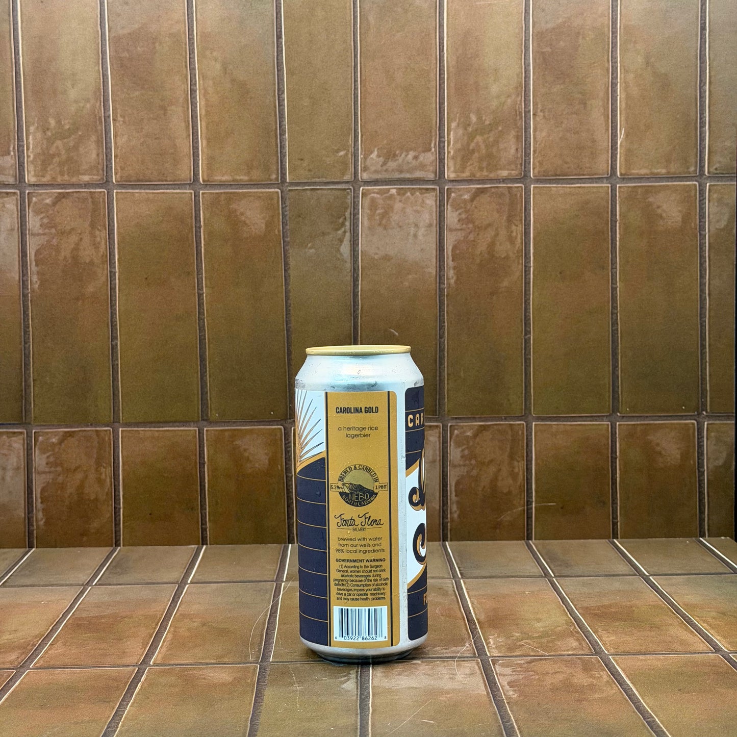 Fonta Flora, Carolina Gold Rice Lager, single