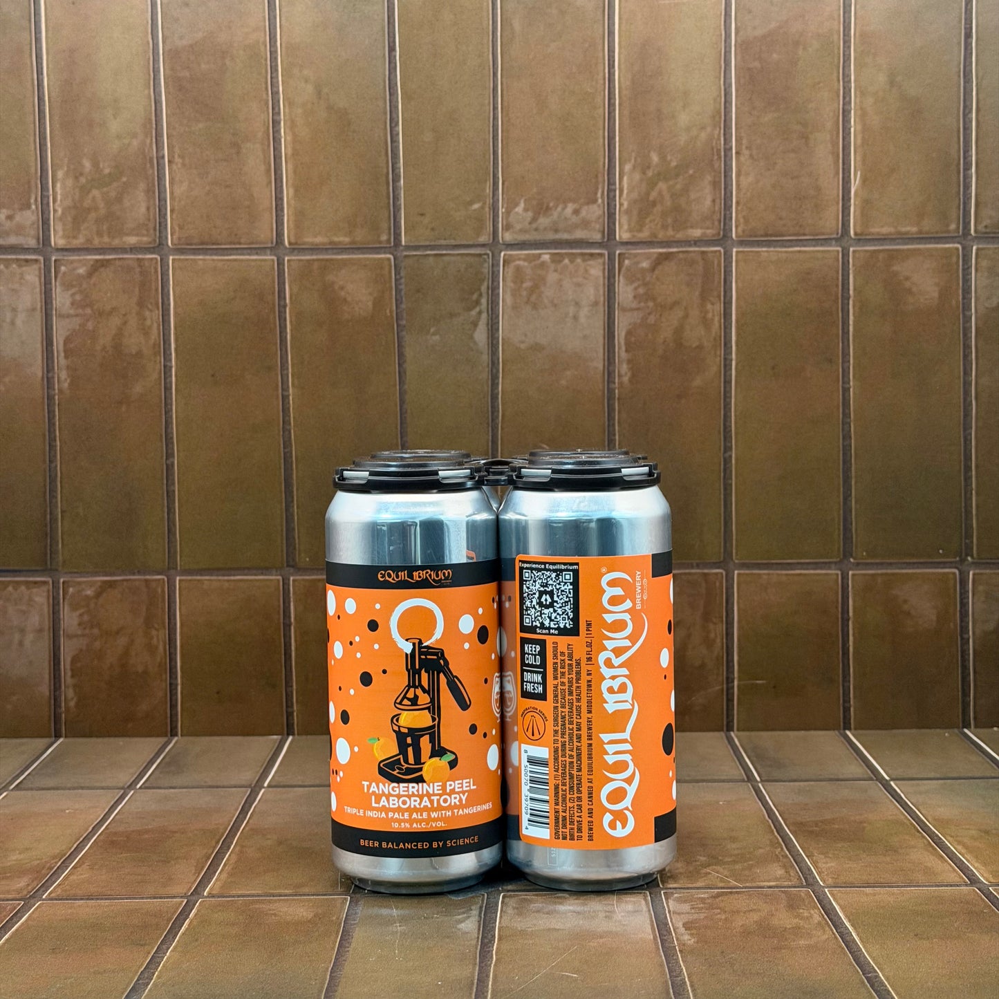 Equilibrium, Tangerine Peel Laboratory Triple IPA, Single