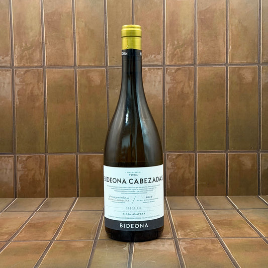 Bideona, 'Cabezadas', Rioja Alavesa, Spain, Viura 2023