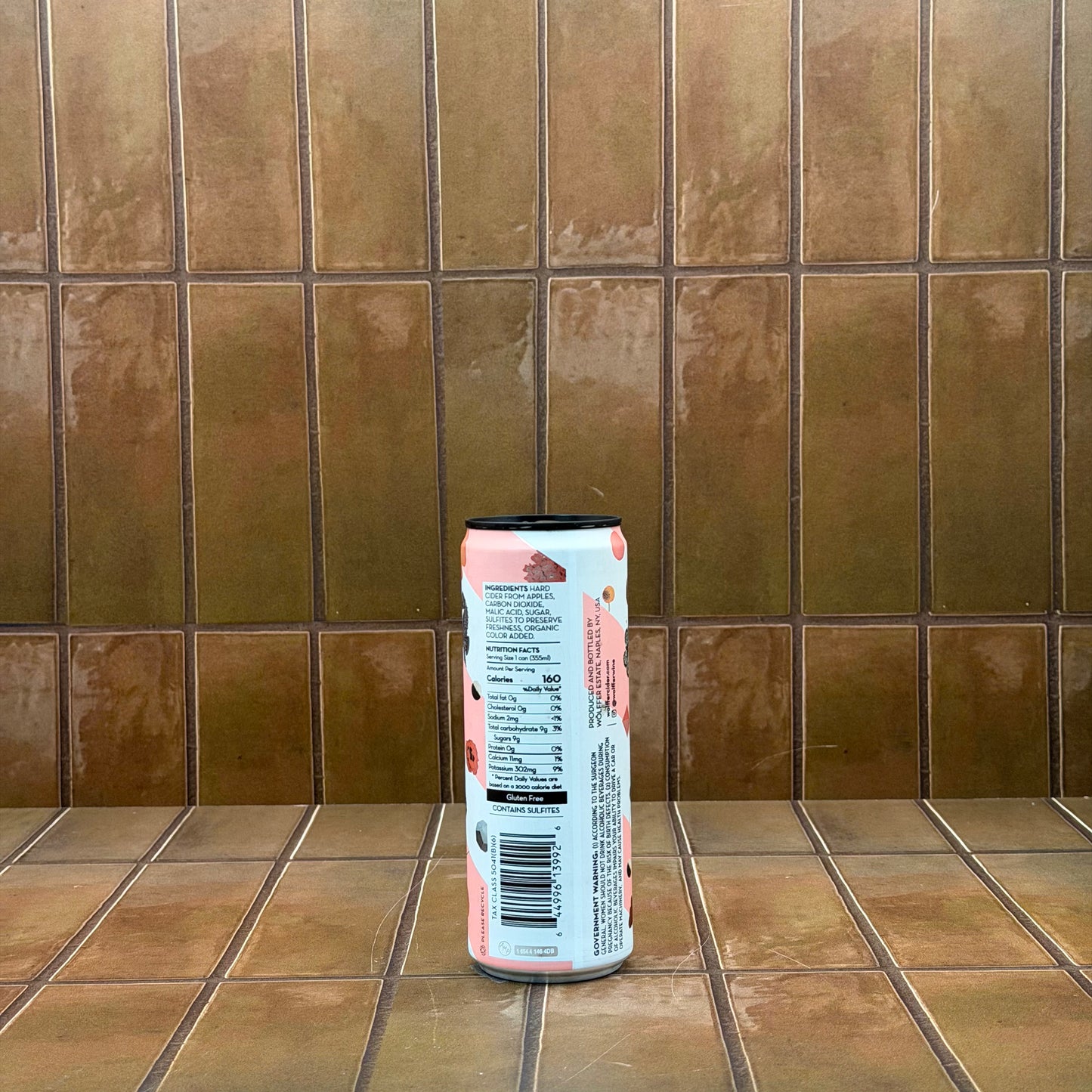 Wölffer No. 139 Dry Rose Cider, Single