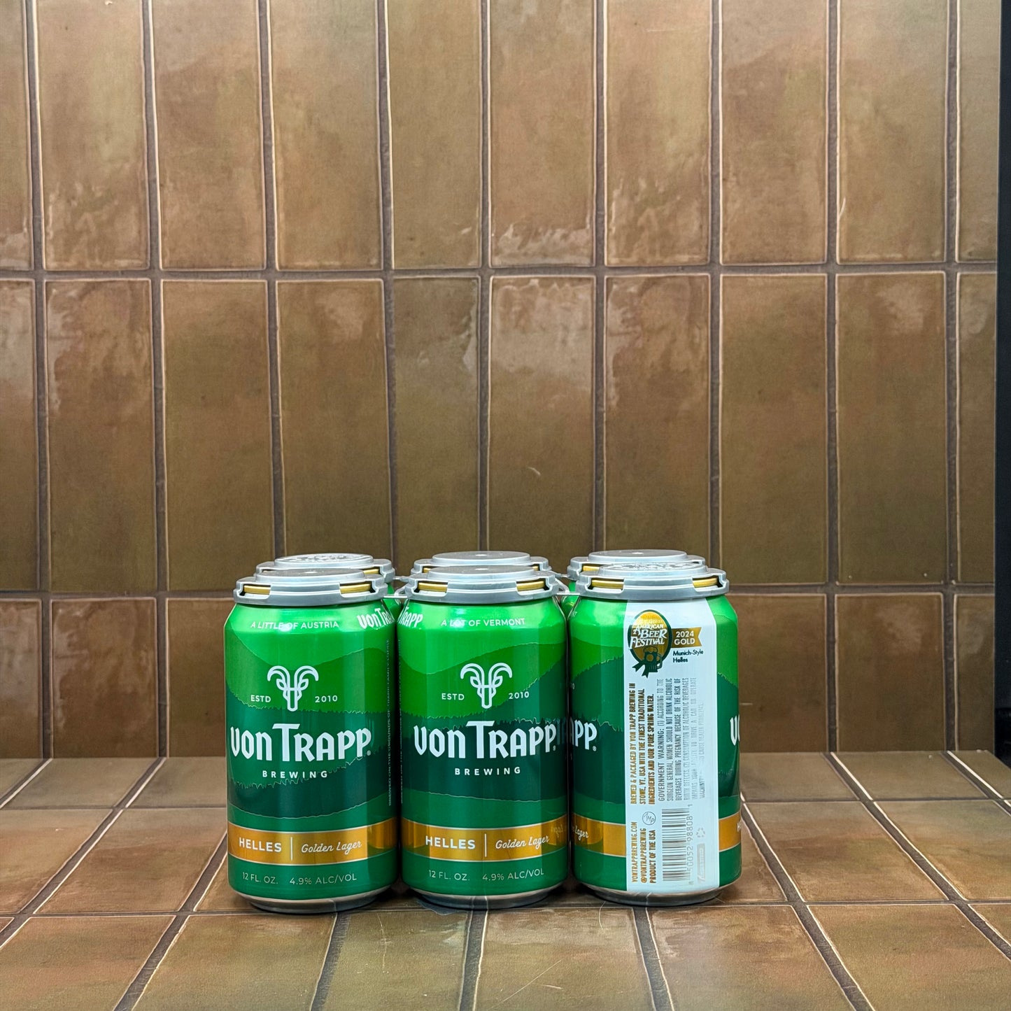 von Trapp Helles Golden Lager, 6 pack