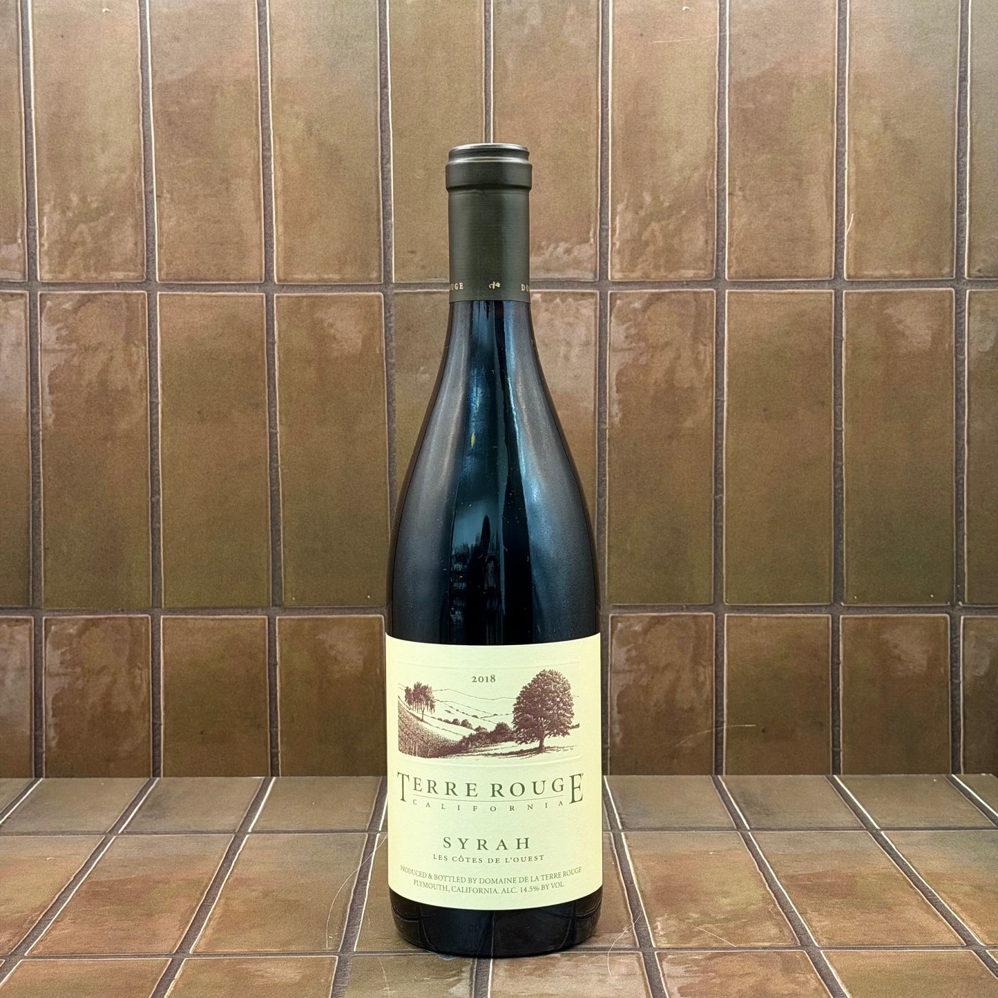 Terre Rouge 'Les Cotes de l'Ouest', California, Syrah 2018