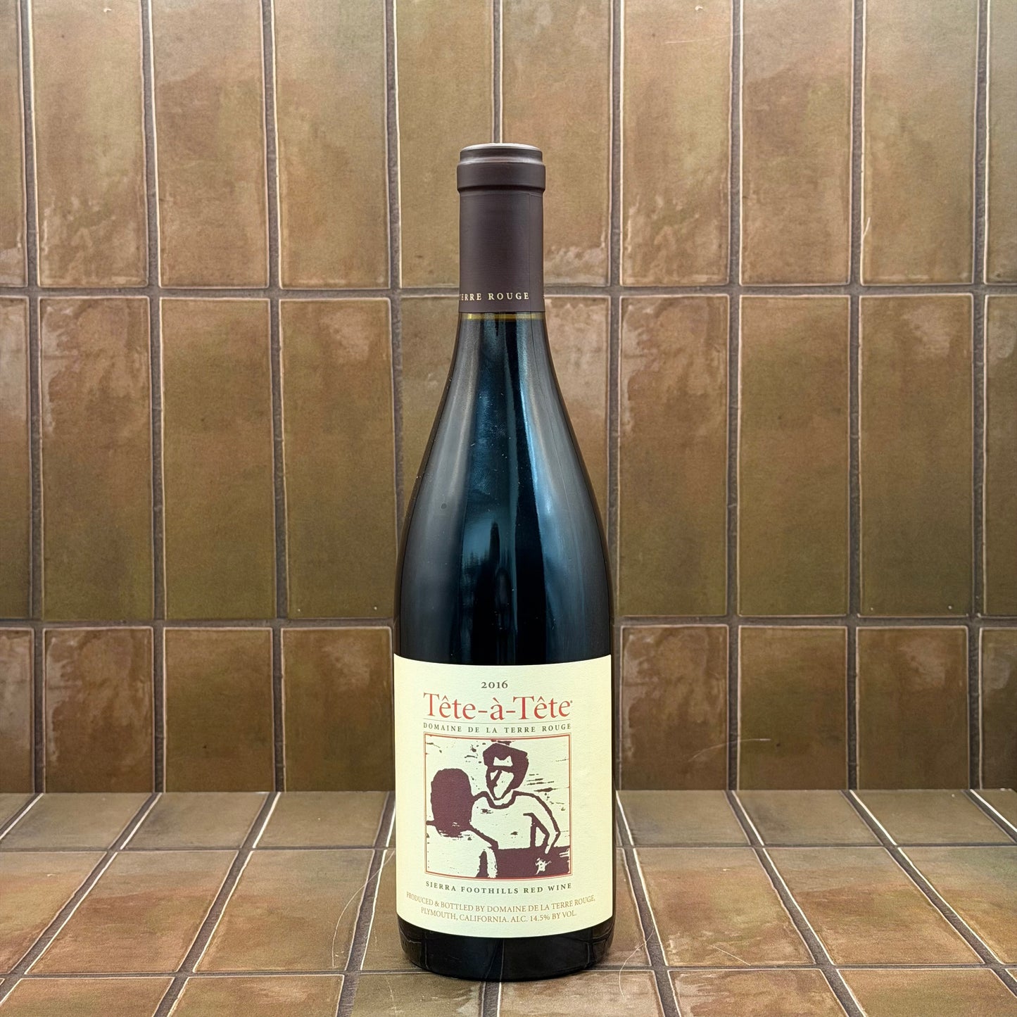 Terre Rouge 'Tete-a-Tete', Sierra Foothills, California, Grenache Blend 2016