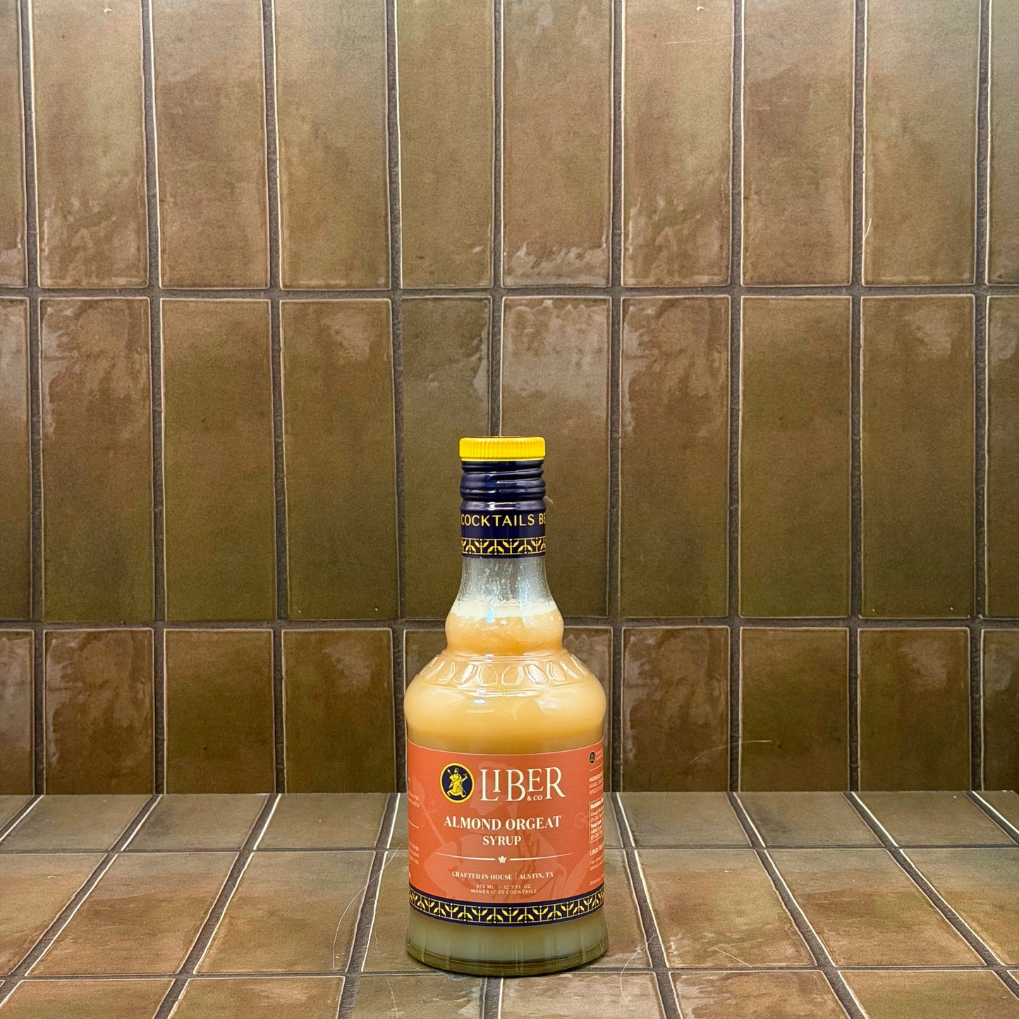 Liber & Co Almond Orgeat Syrup 375ml