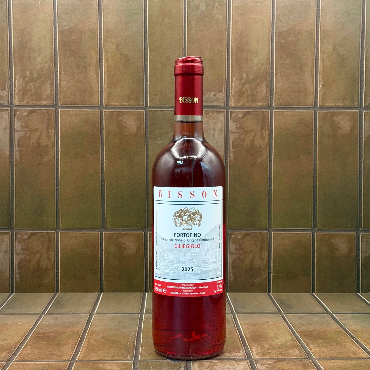 Bisson, 'Portofino Rosato', Liguria, Italy, Ciliegiolo 2025