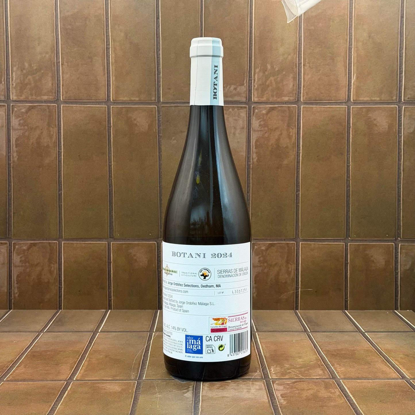 Botani 'Moscatel Old Vines', Sierras de Malaga, Andalucia, Spain, 2024