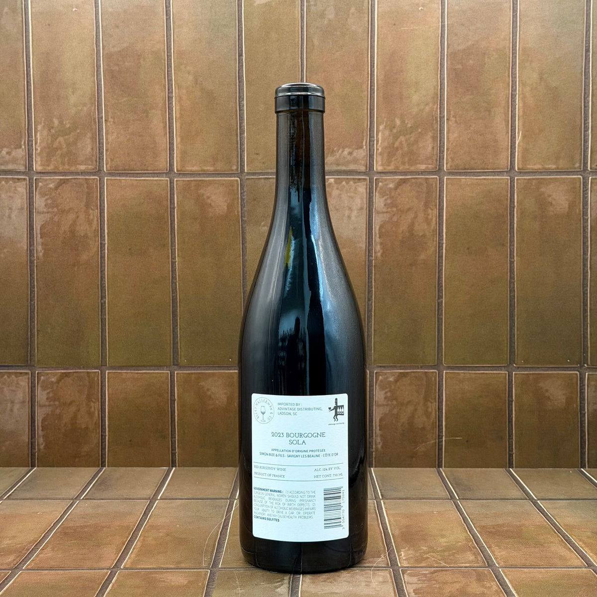 Simone Bize, 'Sola', Bourgogne, France, Pinot Noir 2023