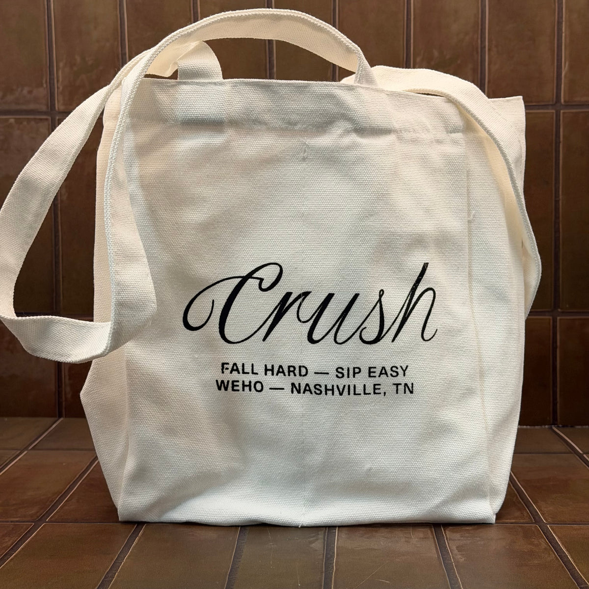 Crush Canvas Wine Tote