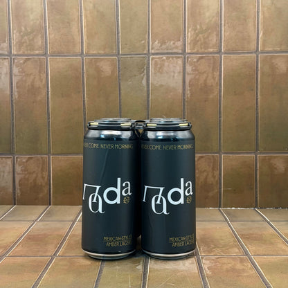Burial 'Nada' Mexican Style Amber Lager, 4 Pack