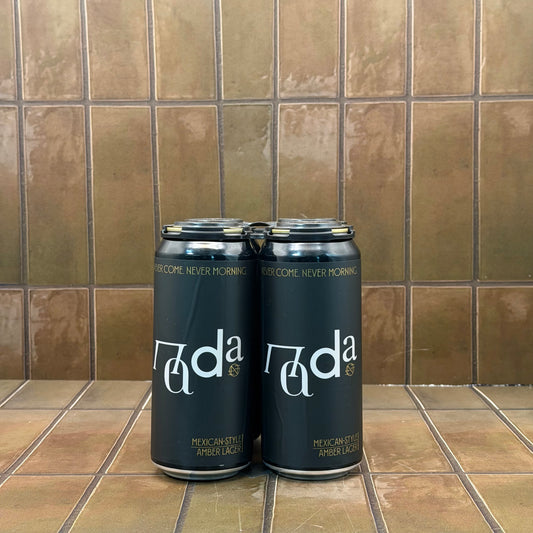 Burial 'Nada' Mexican Style Amber Lager, 4 Pack
