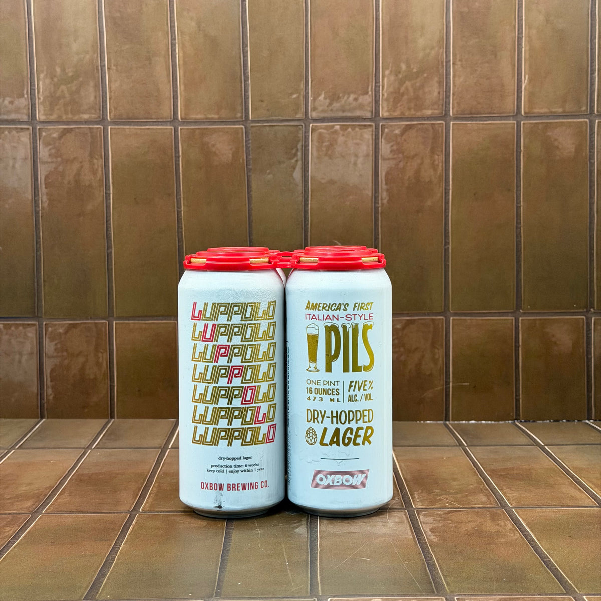 Oxbow Luppolo Italian Style Pilsner, 4 Pack