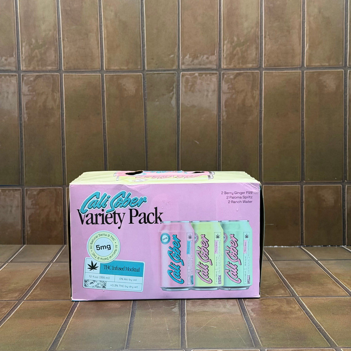 Cali Sober, Variety Pack, 6 pack