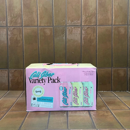 Cali Sober, Variety Pack, 6 pack