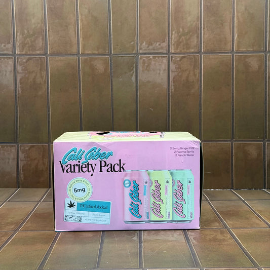 Cali Sober, Variety Pack, 6 pack