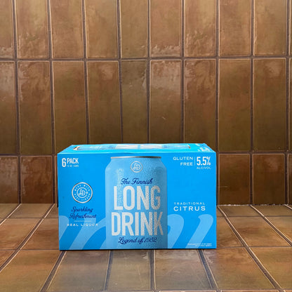 The Finnish Long Drink Traditional Citrus, 6 Pack