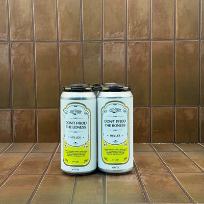 Fait la Force Don't Prod the Lioness Helles, 4 pack