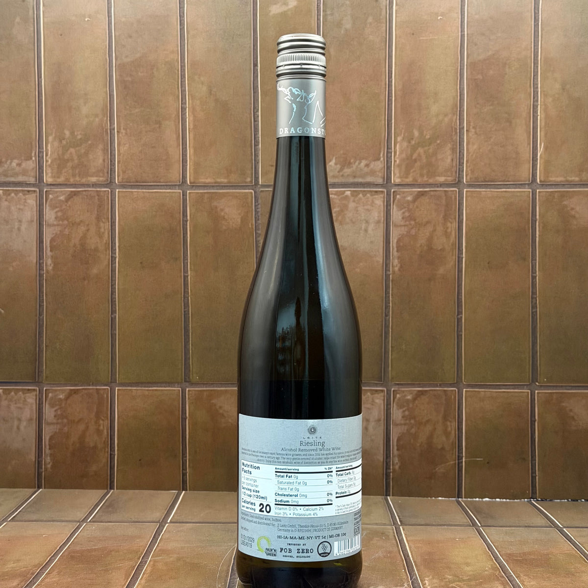 Leitz, 'Dragonstone - Dealcohcholized', Rheingau, Germany, Riesling NV