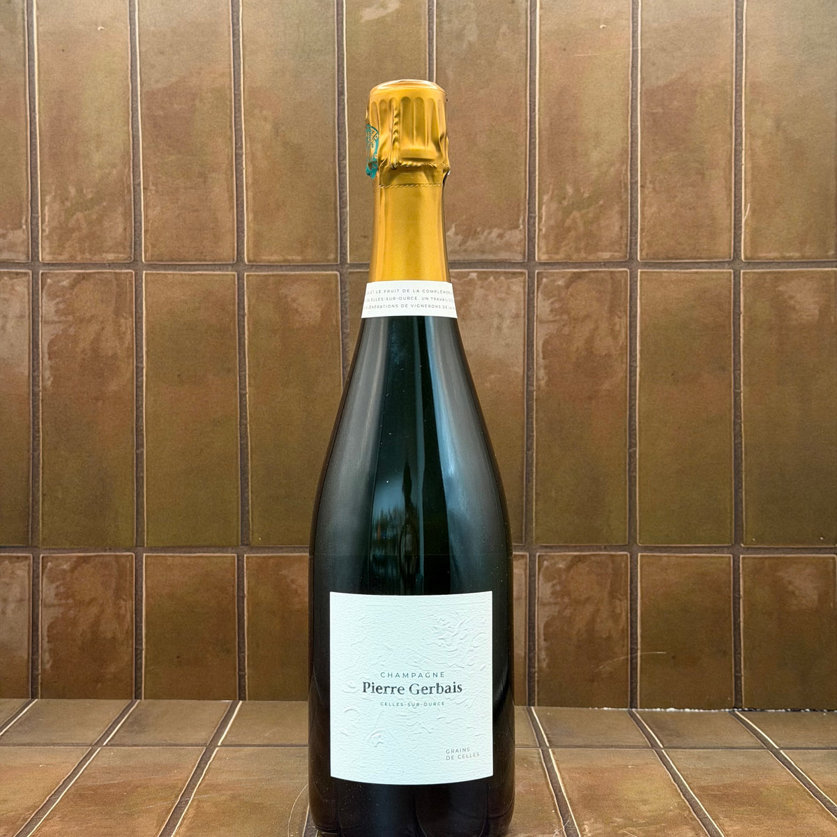 Pierre Gerbais, 'Grains de Celles', Celles-Sur-Ource, Champagne, France, Pinot Noir Blend NV